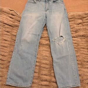 Madewell 90s Straight Crop Jeans